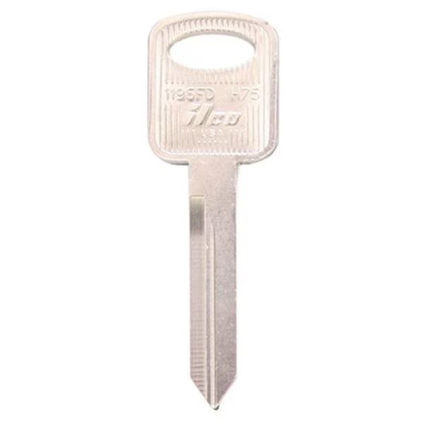 Kaba H75-1196FD Master Key Blank For Ford Crown; Pack Of 10, Kaba, Mfr#: 850732